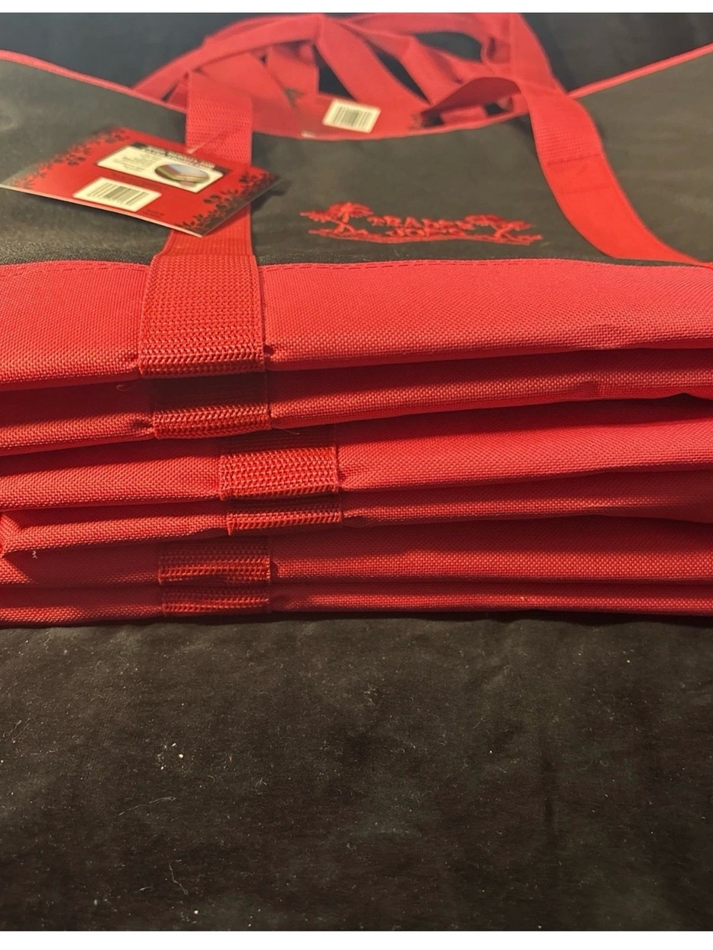 Trader Joe's Reusable Insulated Bag - Bright Red